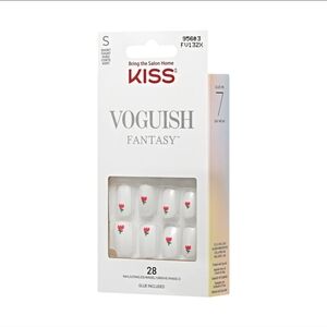 KISS Voguish Fantasy Press On Glue Nails In Clocks